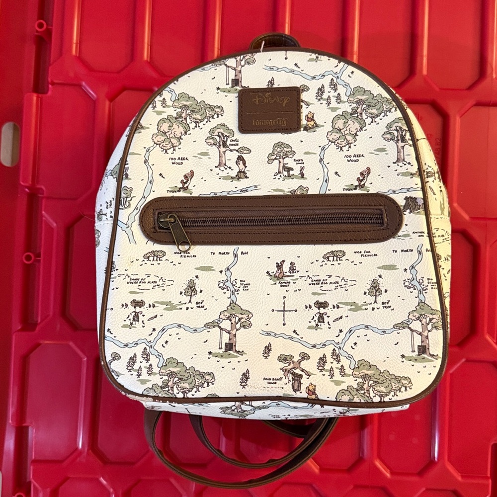 Disney LoungeFly Vintage Winnie the Pooh Mini Backpack